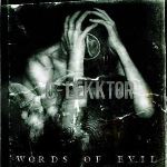 C-Lekktor - Words Of Evil (CD, Maxi-Single, Promo)