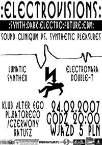 :ELECTROVISIONS: -  Klub Alter Ego (ul. Batorego 4), Szczecin
