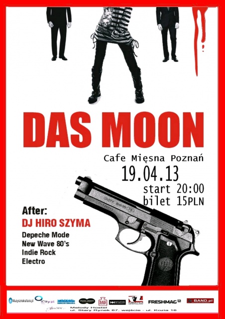 Das Moon & Electroclash Afterparty - Poznań, Cafe Mięsna