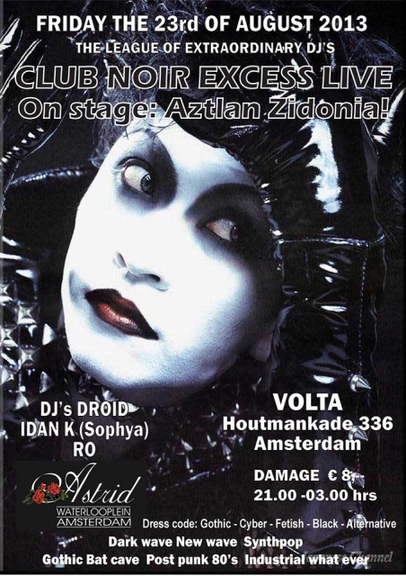 The League Of Extraordinary Djs Club Noir Excess Live! - Amsterdam, VOLTA