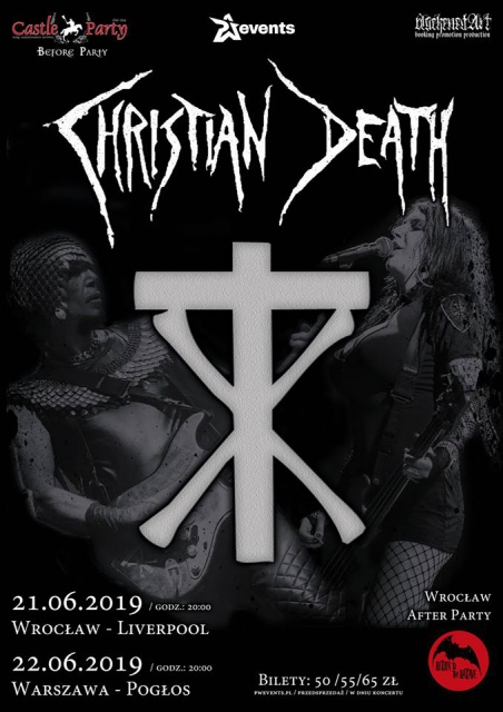 Christian Death - Wrocław, Liverpool