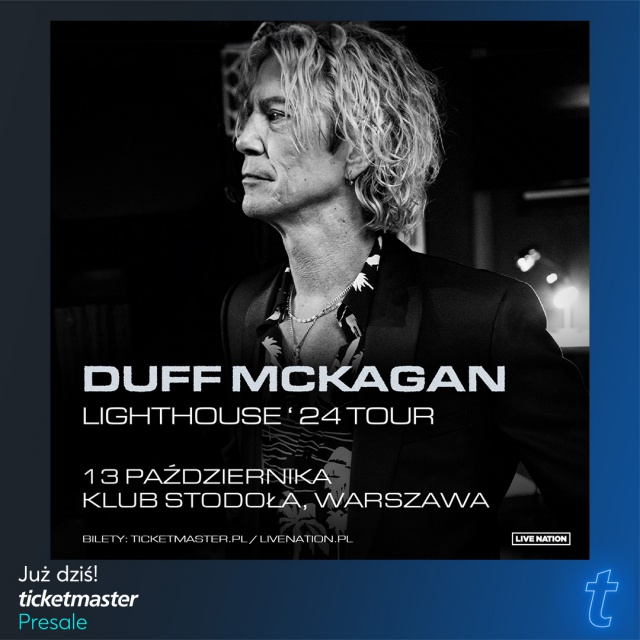 Duff McKagan zagra w Polsce w ramach 