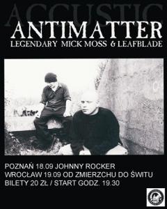 Antimatter - Legendary Mick Moss + Leafblade