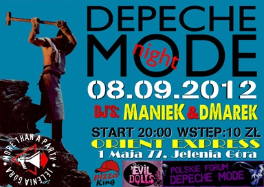 Depeche Mode Night - Jelenia Góra, 1 Maja 77